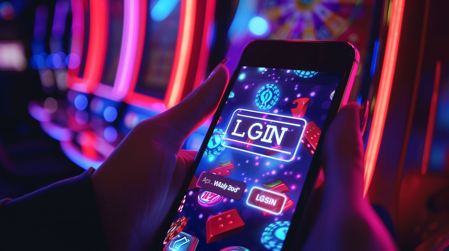 Tampilan meja dealer langsung bigwin888 di layar ponsel